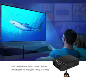 1280x720p Portable HD Projector,WIFI Mini Led Beamer