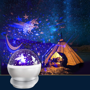 14.5cm LED Romantic Astro Star Sky Cosmos Children Star Sky Project Night Light